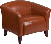 HERCULES Imperial Series Reception Set in Cognac LeatherSoft