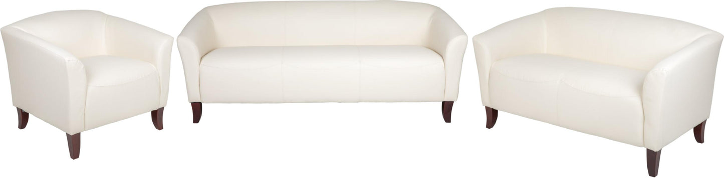 HERCULES Imperial Series Reception Set in Ivory LeatherSoft