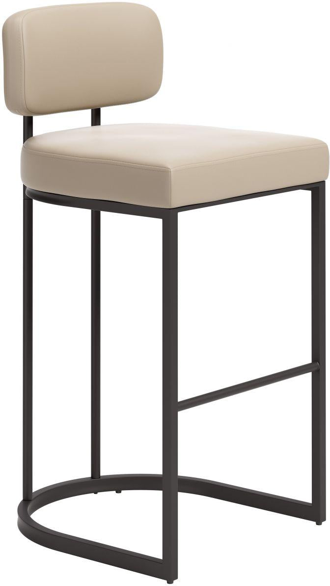 Velar Upholstered Bar Stool