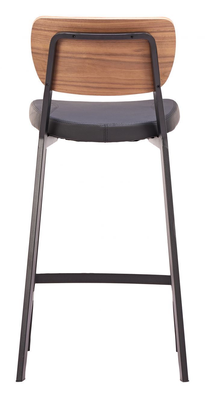 Ardenne Counter Stool Black & Brown