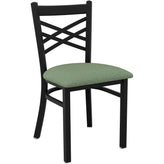 X Back Metal Restaurant Chair19c43e8c6f66de8e