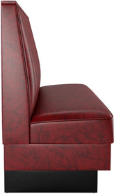 12 Channels Back Restaurant Booth with Padded Base19c448680de46b49f