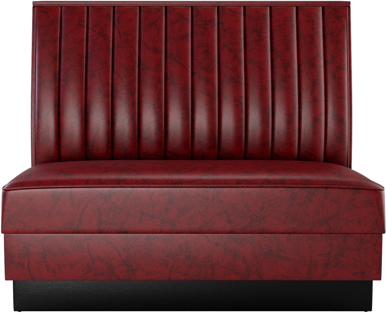 12 Channels Back Restaurant Booth with Padded Base19c448680de327961b