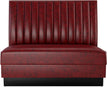12 Channels Back Restaurant Booth with Padded Base19c448680de327961b