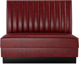 12 Channels Back Restaurant Booth with Padded Base19c448680de327961b