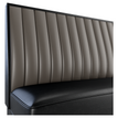 12 Channels Back Restaurant Booth with Extended Wood Legs - Bar Height19f907f16b1122a5c9