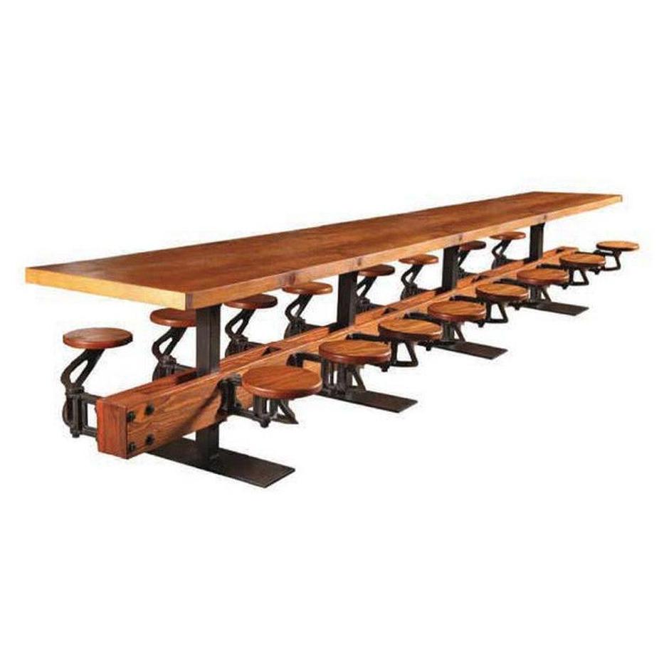 Industrial Style Communal Beer Garden Tables – Restaurant Furniture Plus
