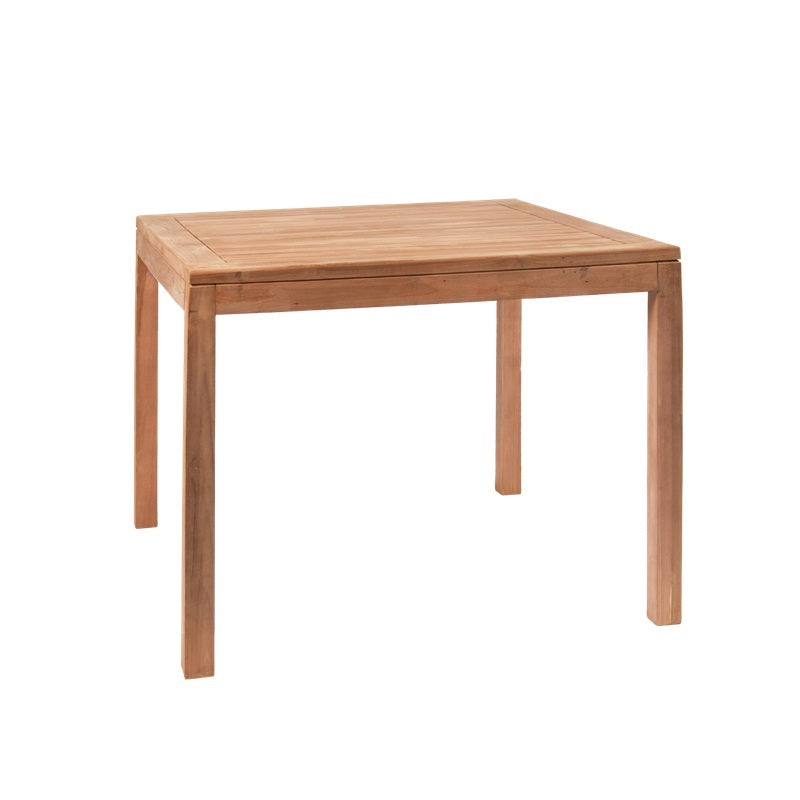 Teak Wood Table In Natural Finish