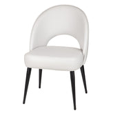 196 Custom Upholstered Dining Chair With Cut Out Back