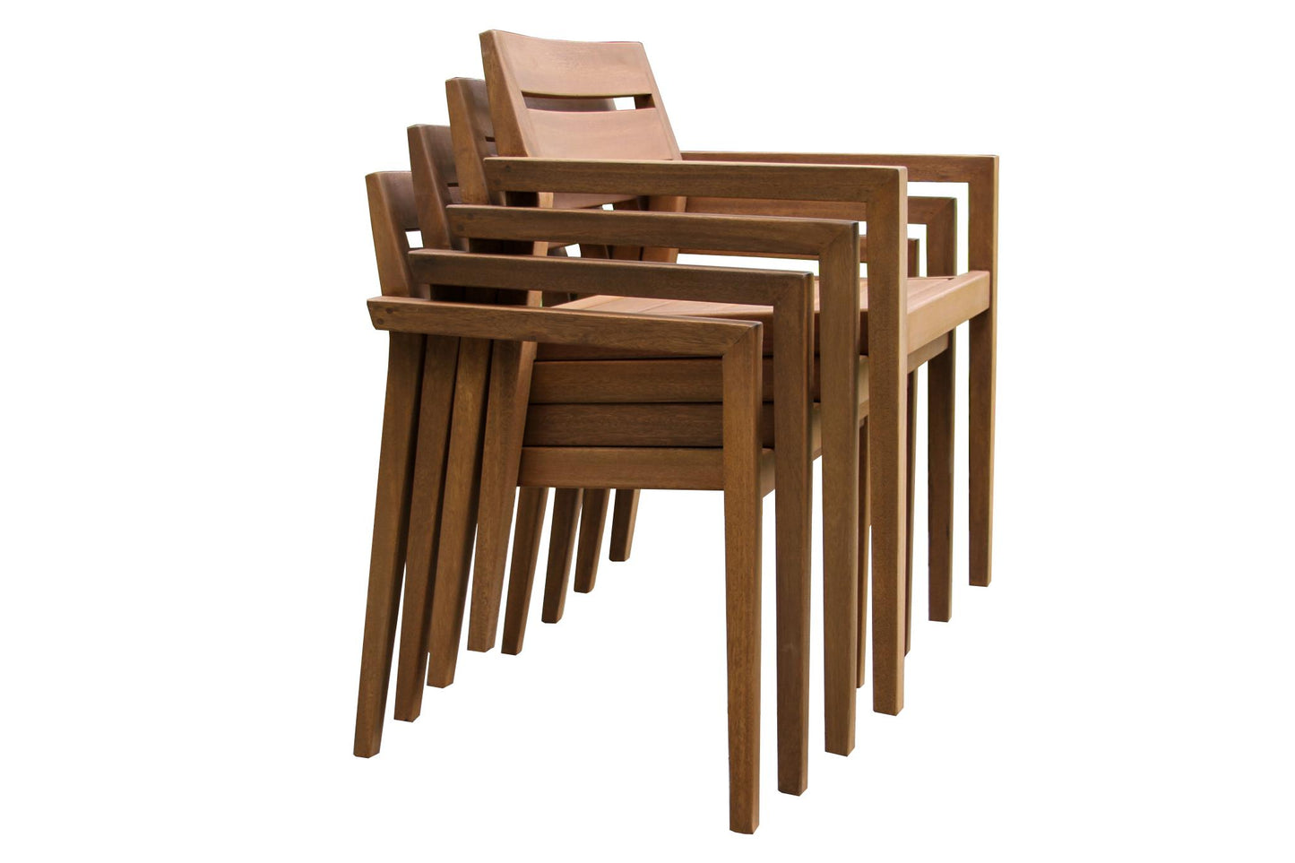 Eucalyptus Outdoor Stacking Dining Chair