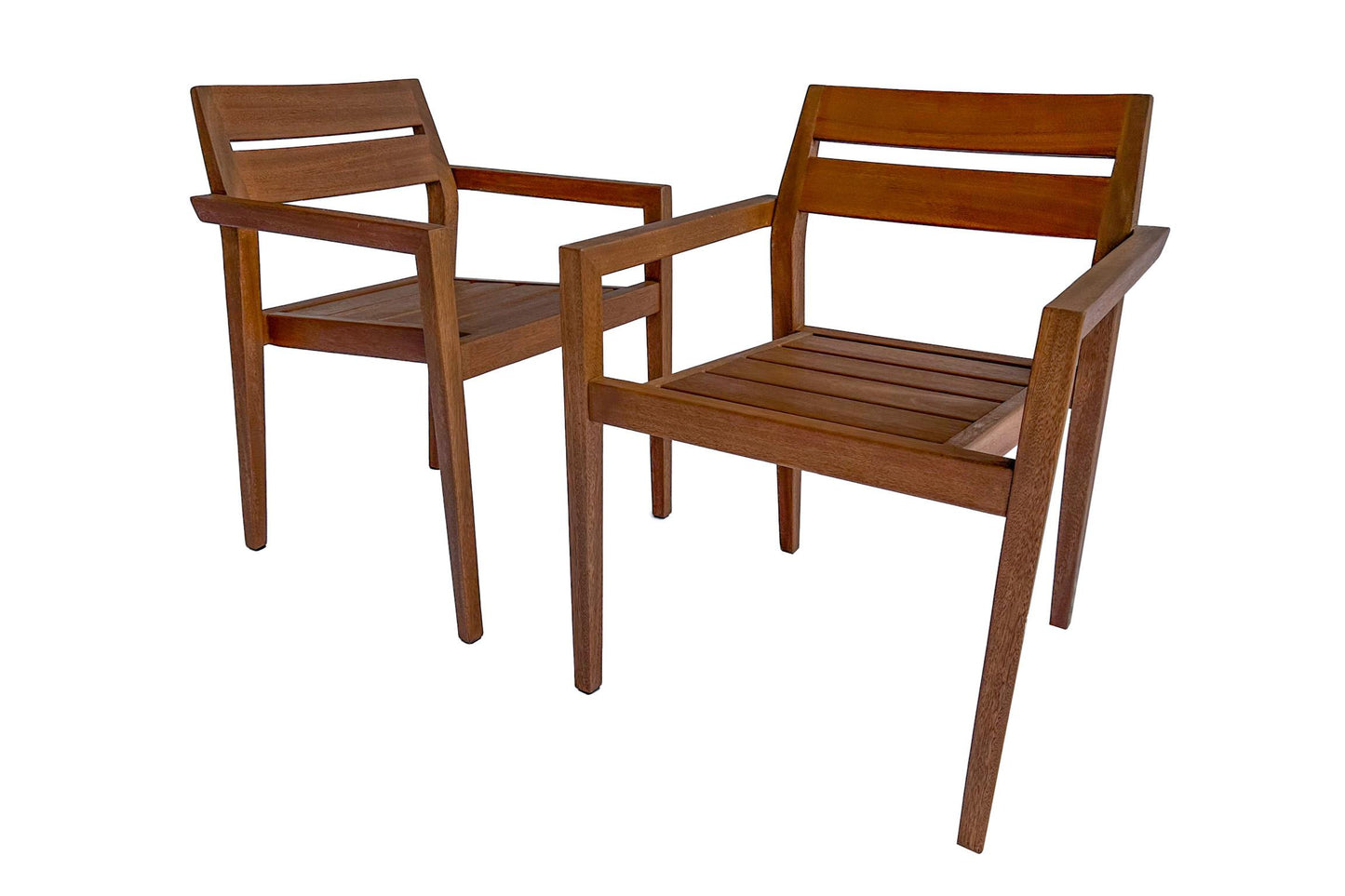 Eucalyptus Outdoor Stacking Dining Chair