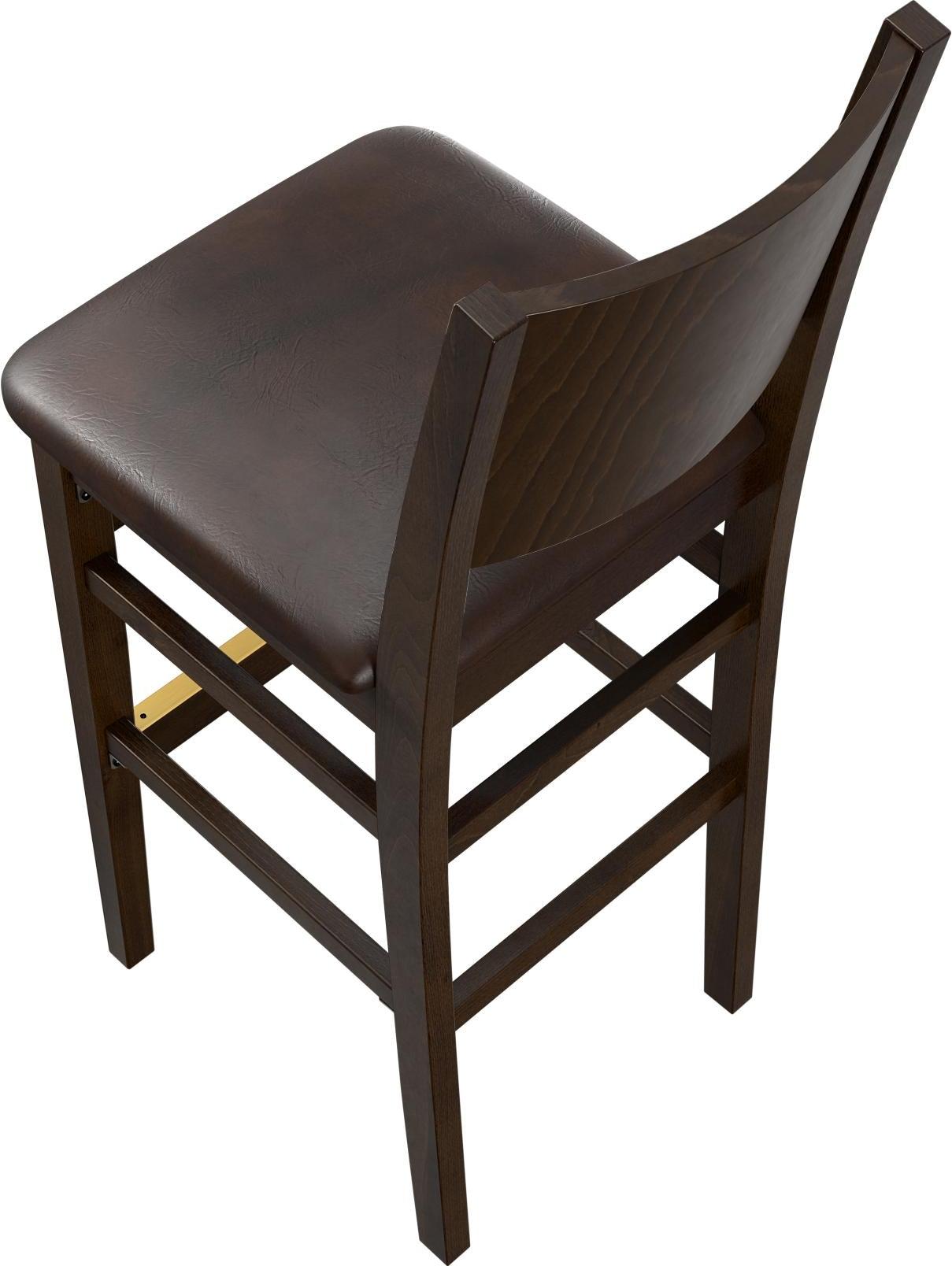 Cambridge Wood Restaurant Bar Stool1a063a29ae746a1e51