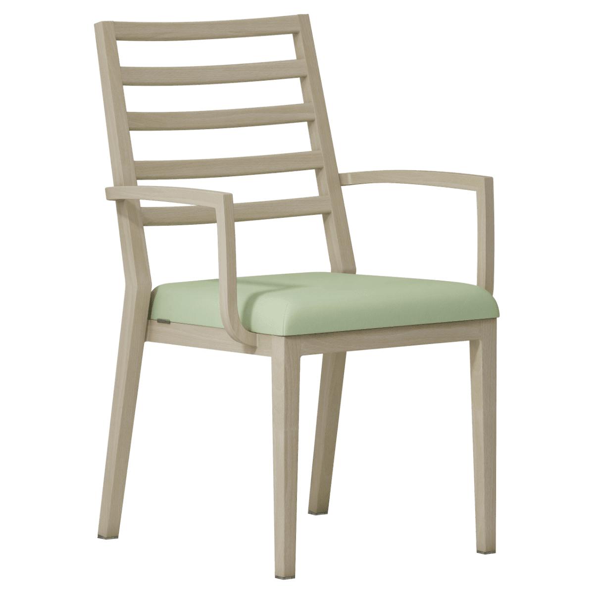 Ladder Back Charleton Aluminum Arm Chair1a0824222a24b12402
