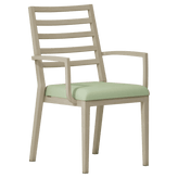 Ladder Back Charleton Aluminum Arm Chair1a0824222a24b12402