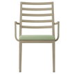 Ladder Back Charleton Aluminum Arm Chair1a0824222a26608910