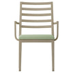 Ladder Back Charleton Aluminum Arm Chair1a0824222a26608910