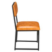 Indy Metal Chair with Black Frame and Padded Back19b9e50e23046af8ca