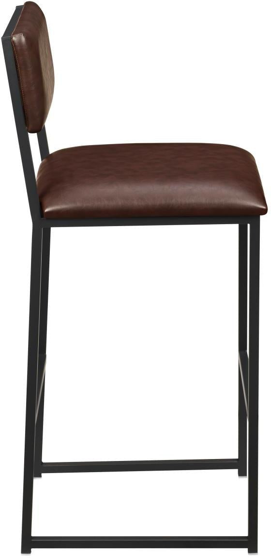 Indy Metal Bar Stool with Padded Back19b906088a12f29181