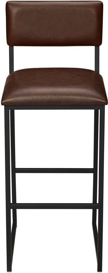 Indy Metal Bar Stool with Padded Back19b906088a133dba08
