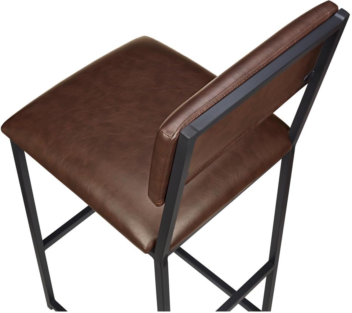 Indy Metal Bar Stool with Padded Back19b906088a12cdb2fa