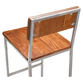 Indy Metal Bar Stool with Clear Coated Finish and Wood Back19b7f71487957a007d