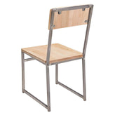 Indy Metal Chair with Wood Back19b7aba6b35f91874