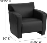 HERCULES Majesty Series Black LeatherSoft Chair