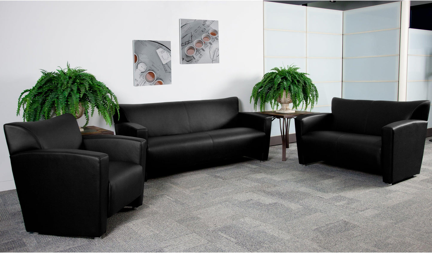 HERCULES Majesty Series Black LeatherSoft Chair