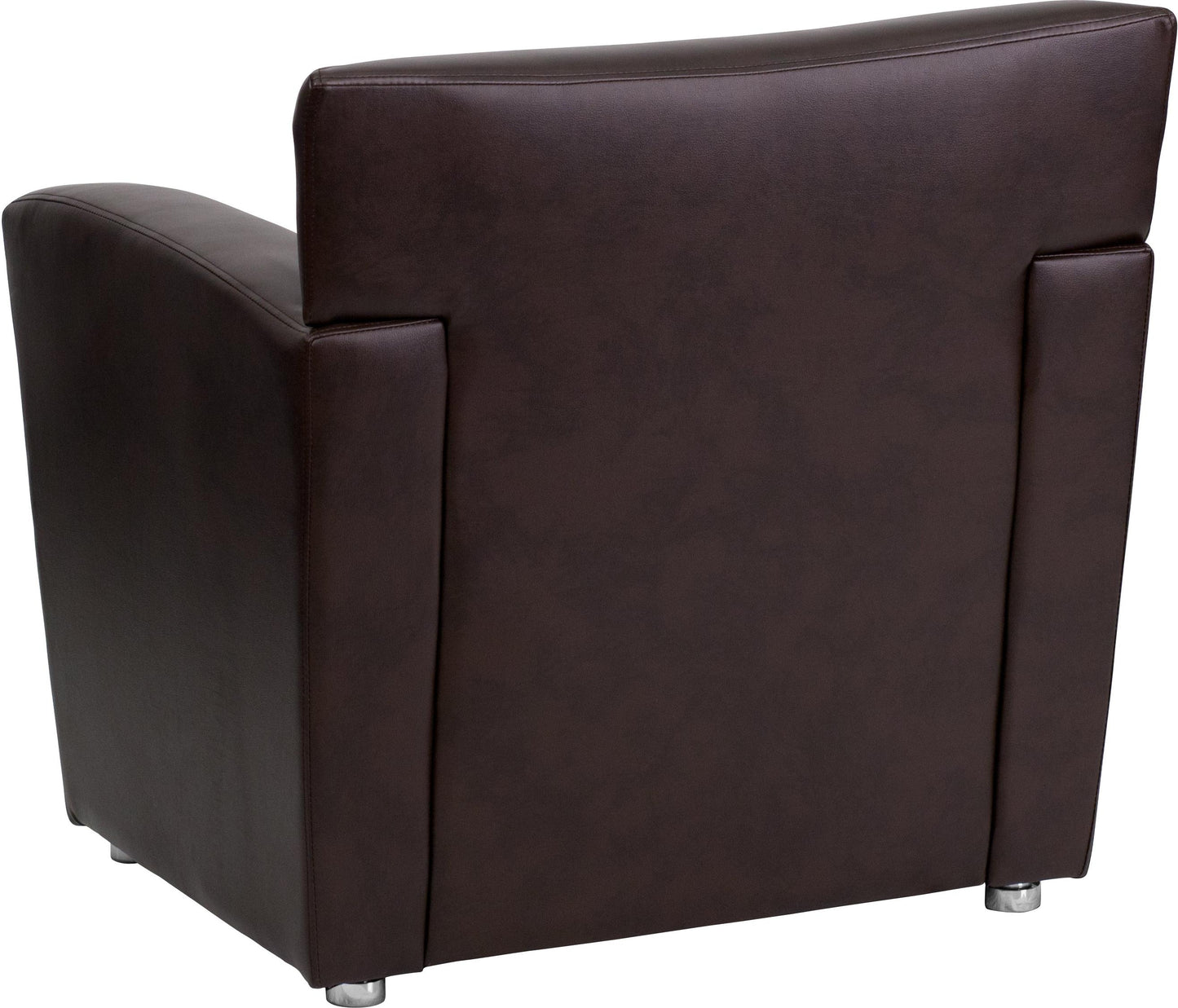 HERCULES Majesty Series Brown LeatherSoft Chair