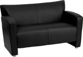 HERCULES Majesty Series Black LeatherSoft Loveseat