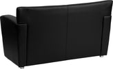 HERCULES Majesty Series Black LeatherSoft Loveseat