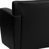 HERCULES Majesty Series Black LeatherSoft Loveseat