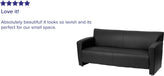 HERCULES Majesty Series Black LeatherSoft Sofa