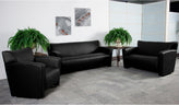 HERCULES Majesty Series Reception Set in Black LeatherSoft