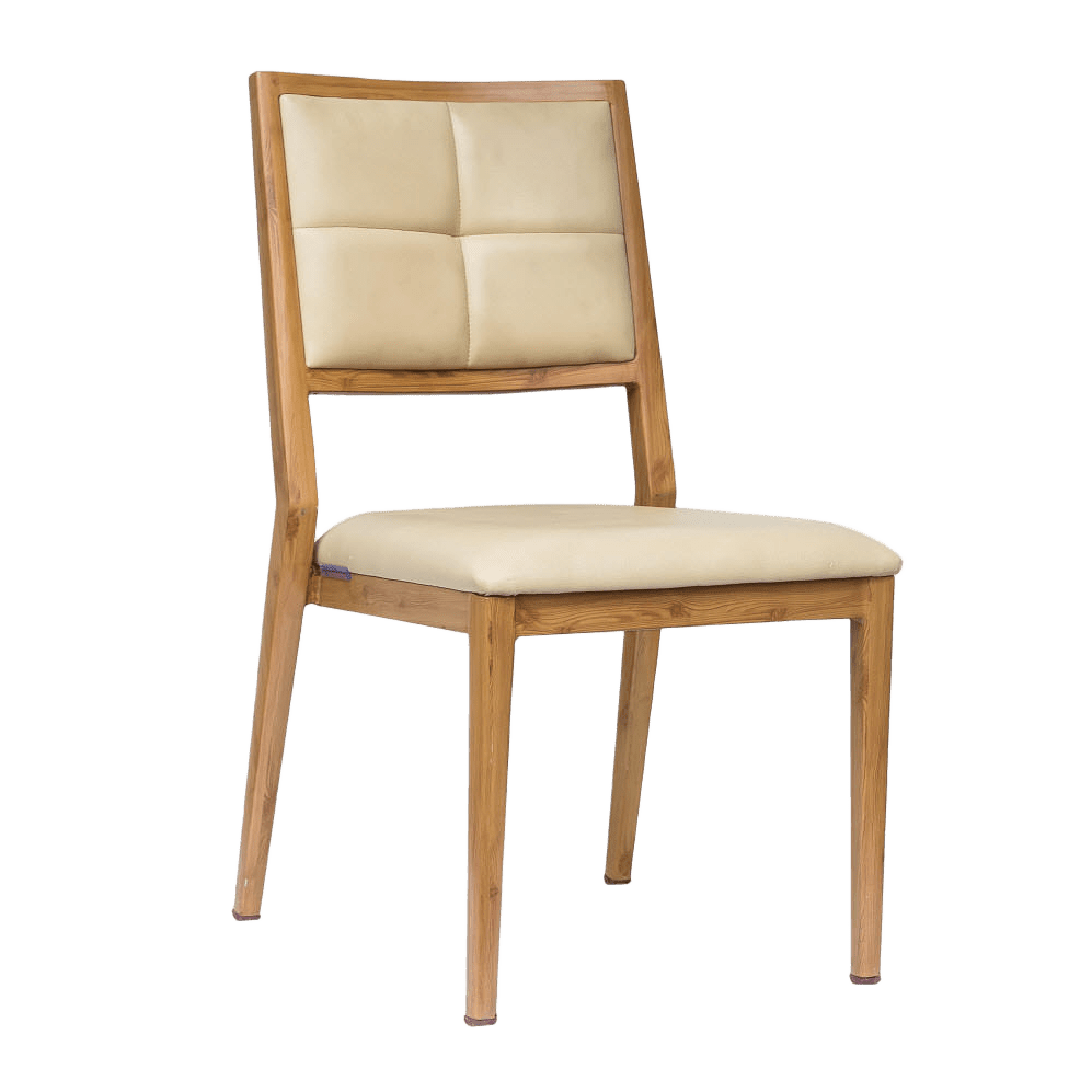 Weston Padded Wood Grain Aluminum Chair19fd9401e68d89ad3