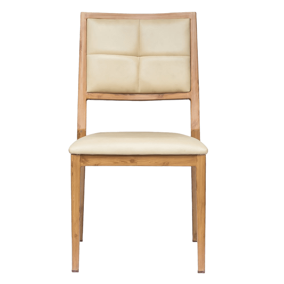 Weston Padded Wood Grain Aluminum Chair19fd9401e685d4533a