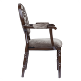 Langley Padded Aluminum Arm Chair19fd93f79b02447fc9