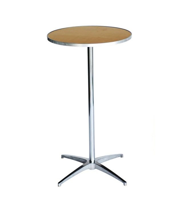 Heavy Duty Bar Height Plywood Cocktail Table