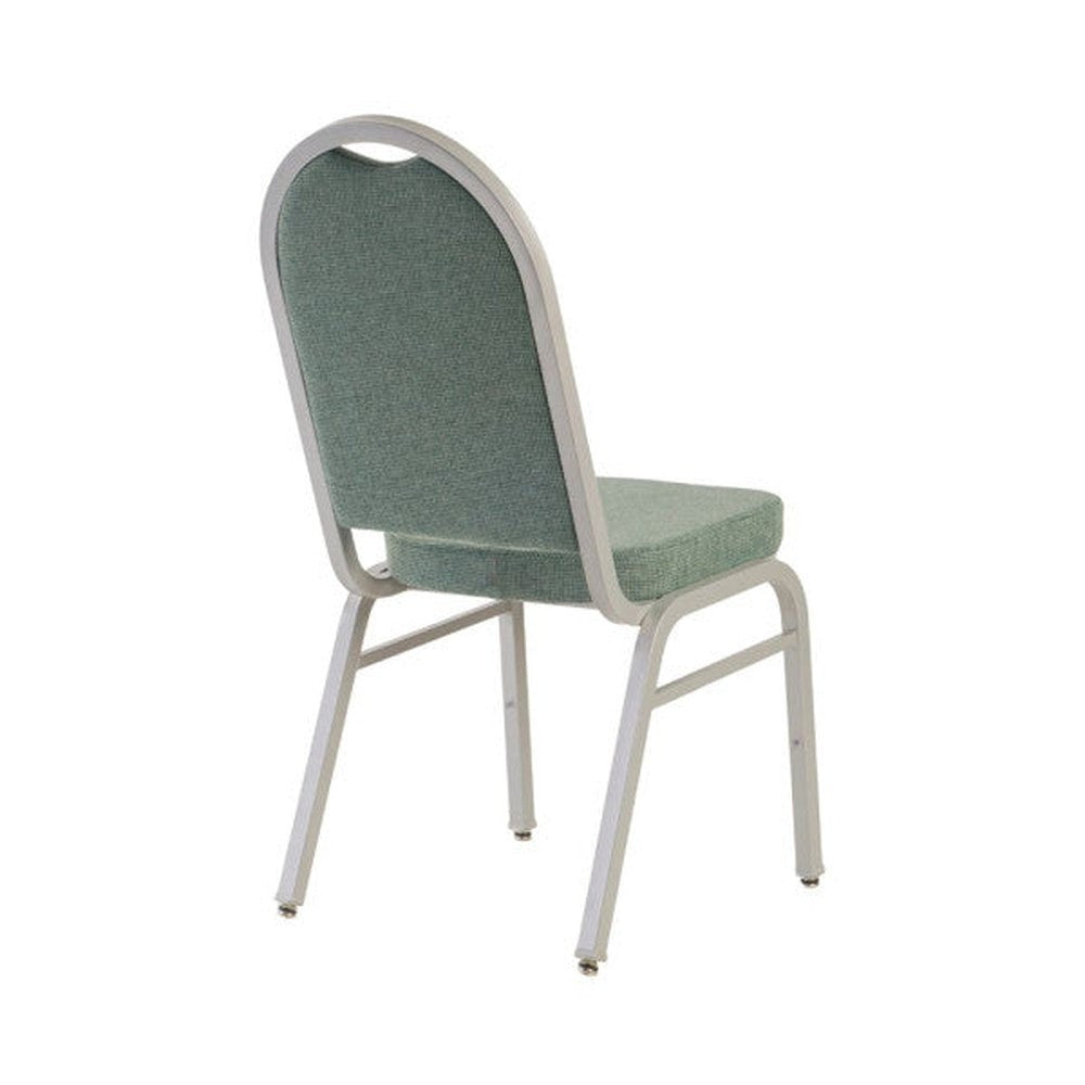 Everett Metal Upholstered Stacking Dining Chair