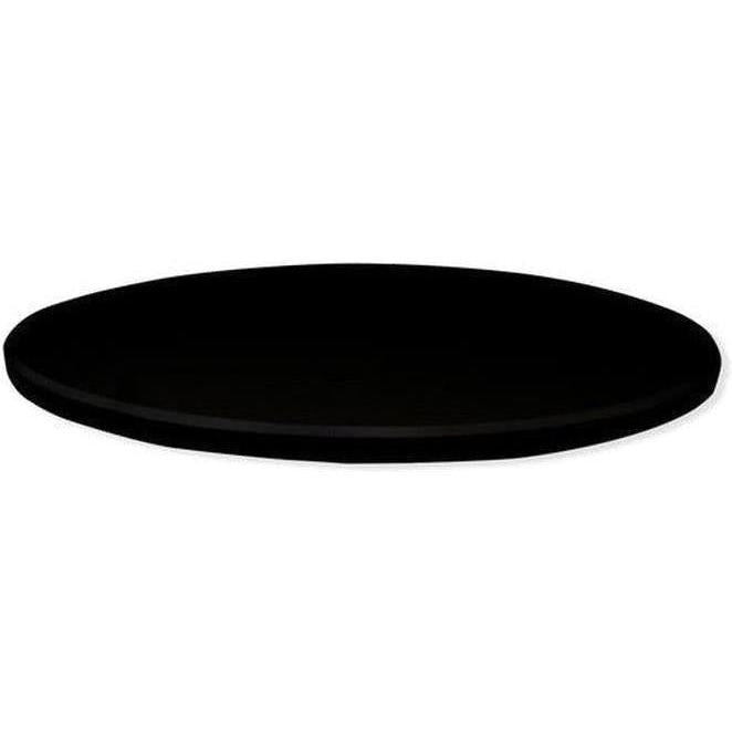 Frosty Black Solid Color Powder Coated MDF Indoor Table Tops ...