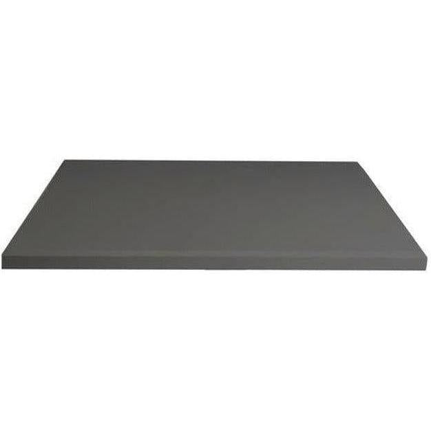 Storm Gray Solid Color Powder Coated MDF Outdoor Table Tops