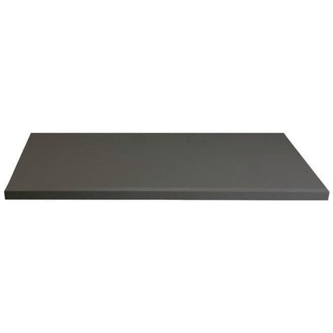 Storm Gray Solid Color Powder Coated MDF Outdoor Table Tops