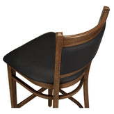 Metal Padded Bar Stool with Premium Wood Look Finish19c43ff666e5349837