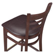 Premium Ladder Back Metal Bar Stool with Wood Look19c440815d334e04aa