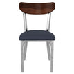 Curvy Chair in Clear Coat with Wood Back19b98a579a96675536