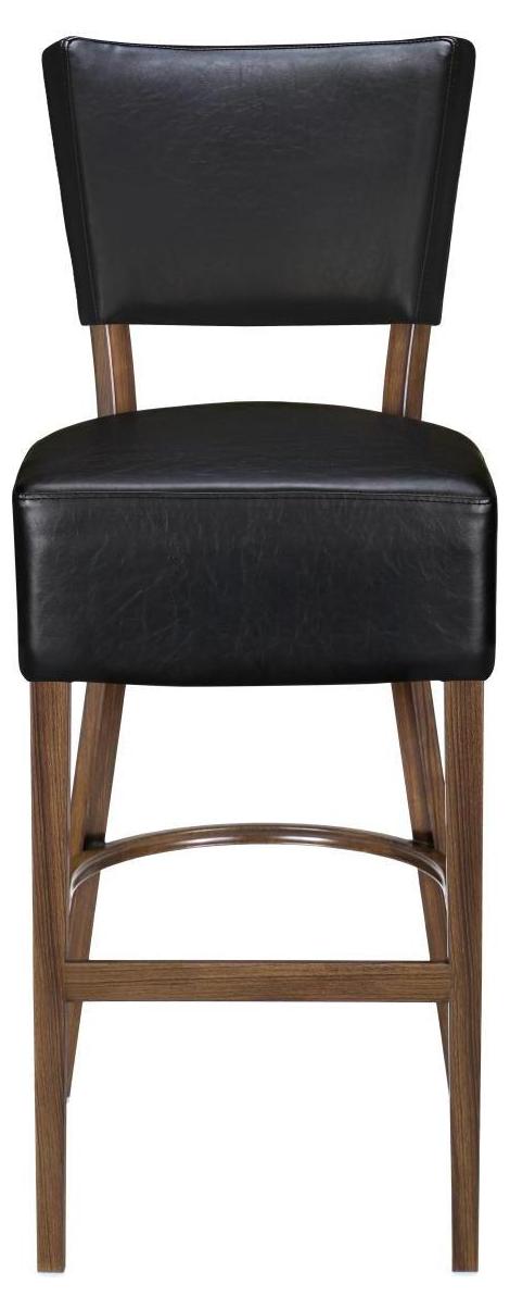 Lumme Padded Back Metal Bar Stool19c440a36b44815e97