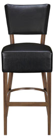 Lumme Padded Back Metal Bar Stool19c440a36b44815e97
