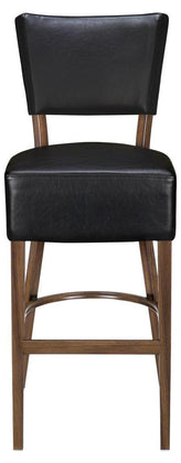 Lumme Padded Back Metal Bar Stool19c440a36b44815e97