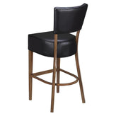 Lumme Padded Back Metal Bar Stool19c440a36b464f1ef