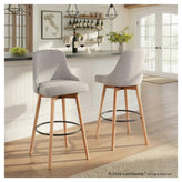 Marcel Upholstered 30" Fixed-Height Barstool - Set of 2